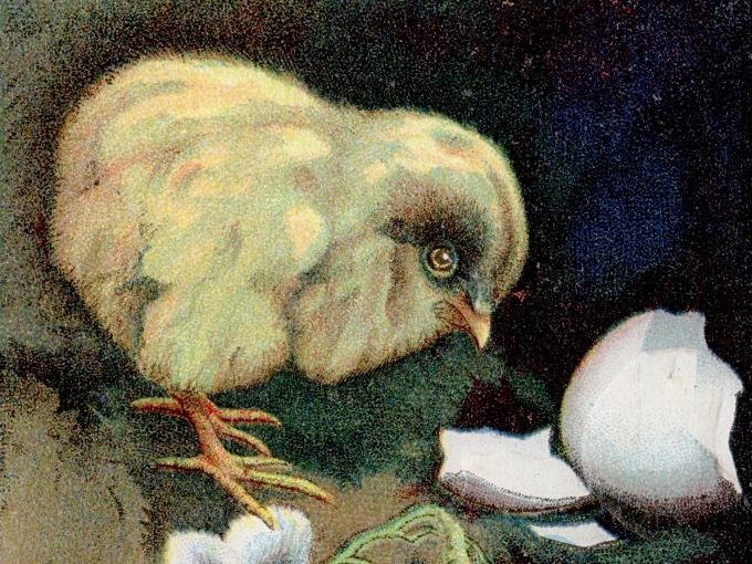 1918 Easter Greetings Postcard